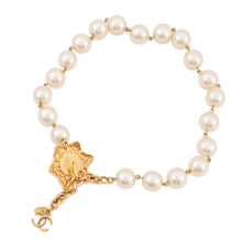 Load image into Gallery viewer, CHANEL Faux Pearl Choker Pearl White/Gold Faux Pearl Metal