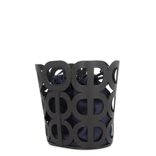 Load image into Gallery viewer, HERMES Chaine d'Ancre Handbag Black/ Navy Veau Madame Silk