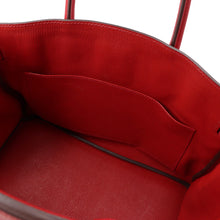 将图像加载到图库查看器中,HERMES Birkin Rouge Casaque Taurillon Clemence Size 30