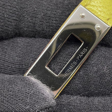 Load image into Gallery viewer, HERMES Mini Kelly 2 Lime Chevre Myzore Goatskin
