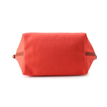 Load image into Gallery viewer, HERMES soka bath Orange/Green Canvas Epsom