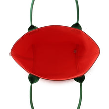 Load image into Gallery viewer, HERMES soka bath Orange/Green Canvas Epsom