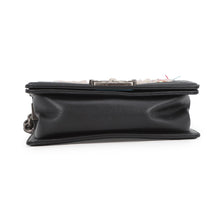 Load image into Gallery viewer, CHANEL Boy Chanel ChainShoulder Bag Black/Multicolor Tweed Lambskin Size Small