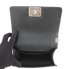 Load image into Gallery viewer, CHANEL Boy Chanel ChainShoulder Bag Black/Multicolor Tweed Lambskin Size Small