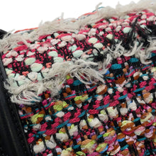Load image into Gallery viewer, CHANEL Boy Chanel ChainShoulder Bag Black/Multicolor Tweed Lambskin Size Small