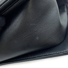 将图像加载到图库查看器中,CHANEL Boy Chanel ChainShoulder Bag Black/Multicolor Tweed Lambskin Size Small