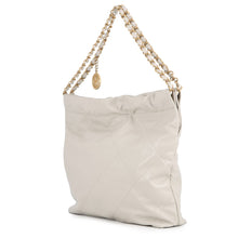 Load image into Gallery viewer, CHANEL CHANEL 22 IvoryAS3260 Shiny Calf Leather Size Small