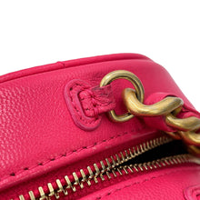 将图像加载到图库查看器中,CHANEL CHANEL19 Round Chain Shoulder Bag PinkAP0945 Lambskin