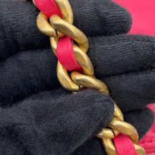 Load image into Gallery viewer, CHANEL CHANEL19 Round Chain Shoulder Bag PinkAP0945 Lambskin
