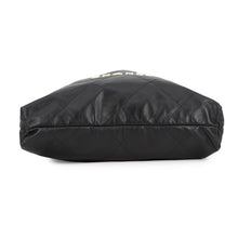 Load image into Gallery viewer, CHANEL CHANEL22 Backpack BlackAS3313 Shiny Calf Leather Size Large