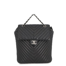 将图像加载到图库查看器中,CHANEL V Stitch Backpack BlackA91121 Lambskin