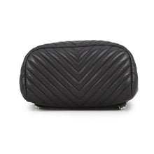 Load image into Gallery viewer, CHANEL V Stitch Backpack BlackA91121 Lambskin