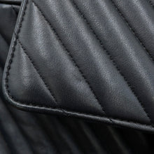 将图像加载到图库查看器中,CHANEL V Stitch Backpack BlackA91121 Lambskin