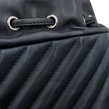 将图像加载到图库查看器中,CHANEL V Stitch Backpack BlackA91121 Lambskin
