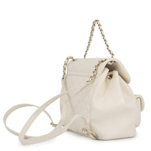 Load image into Gallery viewer, CHANEL Matelasse Backpack WhiteAS2908 Lambskin