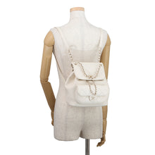Load image into Gallery viewer, CHANEL Matelasse Backpack WhiteAS3618 Lambskin
