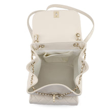 Load image into Gallery viewer, CHANEL Matelasse Backpack WhiteAS3618 Lambskin