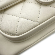 Load image into Gallery viewer, CHANEL Matelasse Backpack WhiteAS3618 Lambskin