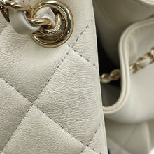 Load image into Gallery viewer, CHANEL Matelasse Backpack WhiteAS3618 Lambskin