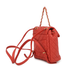 将图像加载到图库查看器中,CHANEL CHANEL Matelasse Backpack OrangeA69964 Lambskin