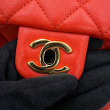 将图像加载到图库查看器中,CHANEL CHANEL Matelasse Backpack OrangeA69964 Lambskin