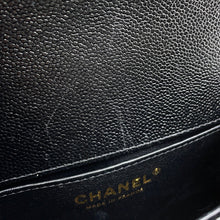 Load image into Gallery viewer, CHANEL Boy Chanel Half Moon Shoulder Bag BlackAS3350 Caviar Leather Size Small