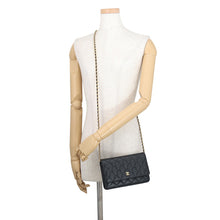 Load image into Gallery viewer, CHANEL Matelasse Classic Chain Wallet BlackAP0250 Caviar Leather