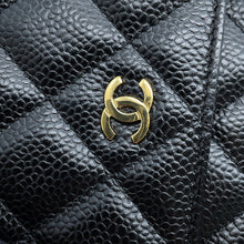 Load image into Gallery viewer, CHANEL Matelasse Classic Chain Wallet BlackAP0250 Caviar Leather
