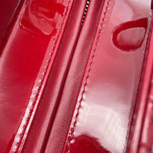 Load image into Gallery viewer, Dior Lady Dior RedVRB44551 Patent Leather Size Medium