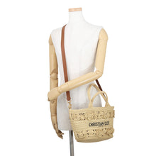 将图像加载到图库查看器中,Dior Panier Hat Basket Bag Natural/BrownM1328CCOZ_M125 Raffia