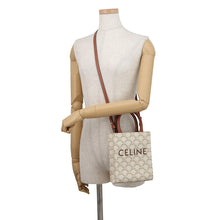 Load image into Gallery viewer, CELINE Vertical hippopotamus Ivory/Tan194372 PVC Leather Size Mini