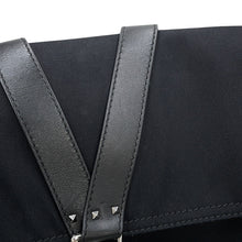 Load image into Gallery viewer, Valentino Garavani Backpack Black Canvas Leather