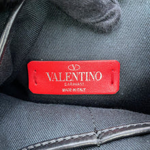 Load image into Gallery viewer, Valentino Garavani Backpack Black Canvas Leather
