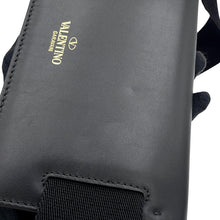 Load image into Gallery viewer, Valentino Garavani Logo Crossbody Bag BlackQW0B0C76DQM_NER Leather