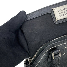 Load image into Gallery viewer, Maison Margiela Margiela 5AC 2-way Handbag BlackS56WG0081P4455T8013 Calf Leather Canvas Size micro