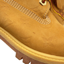 Load image into Gallery viewer, LOUIS VUITTON Timberland Collaboration 6-Inch Premium Boots BrownFA0264 Leather suede Size 3 1/2