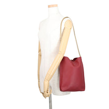 Load image into Gallery viewer, SAINT LAURENT PARIS Suzanne Hobo Chain Shoulder Bag Red63649811C0W6008 Leather