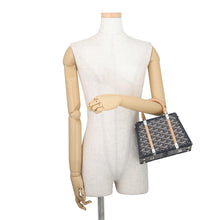Load image into Gallery viewer, GOYARD Saigon Mini Trunk Bag BlackSAIMA3MINTY01CL01P PVC Leather Wood