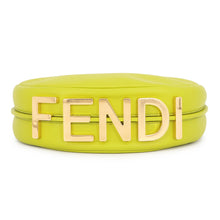 Load image into Gallery viewer, FENDI Graphy Hobo Bag LimeGreen8BR798 Leather Size Small