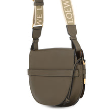 将图像加载到图库查看器中,LOEWE Gate Dual Mini Shoulder Bag OliveA650T20X40 Leather