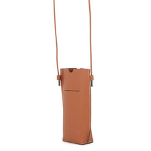 Load image into Gallery viewer, LOEWE phone pouch Brown Leather