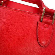 Load image into Gallery viewer, Valextra Valextra Babila Boston Handbag RedWBBB0031028LOC99 Leather Size Small