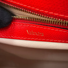 Load image into Gallery viewer, Valextra Valextra Babila Boston Handbag RedWBBB0031028LOC99 Leather Size Small