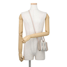 将图像加载到图库查看器中,Chloe Woody Nano Shoulder Bag Beige/PinkCHC22AP235I266J5 Canvas Leather Size Nano
