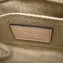 将图像加载到图库查看器中,Chloe Woody Nano Shoulder Bag Beige/PinkCHC22AP235I266J5 Canvas Leather Size Nano