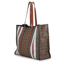 Load image into Gallery viewer, BURBERRY TBMonogram Tote Bag Brown/Multicolor80214881 PVC Leather