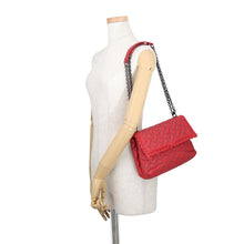 Load image into Gallery viewer, Bottega Veneta Olympia Studded Chain Shoulder Bag Red386498VBJU0 Leather