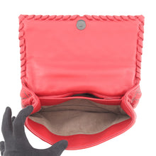 Load image into Gallery viewer, Bottega Veneta Olympia Studded Chain Shoulder Bag Red386498VBJU0 Leather