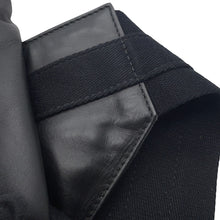 Load image into Gallery viewer, Bottega Veneta Crossbody Bag with Perforations Black Leather