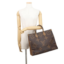 将图像加载到图库查看器中,LOUIS VUITTON Onthego RedM45320 Monogram Monogram Reverse Canvas Monogram Giant Size GM